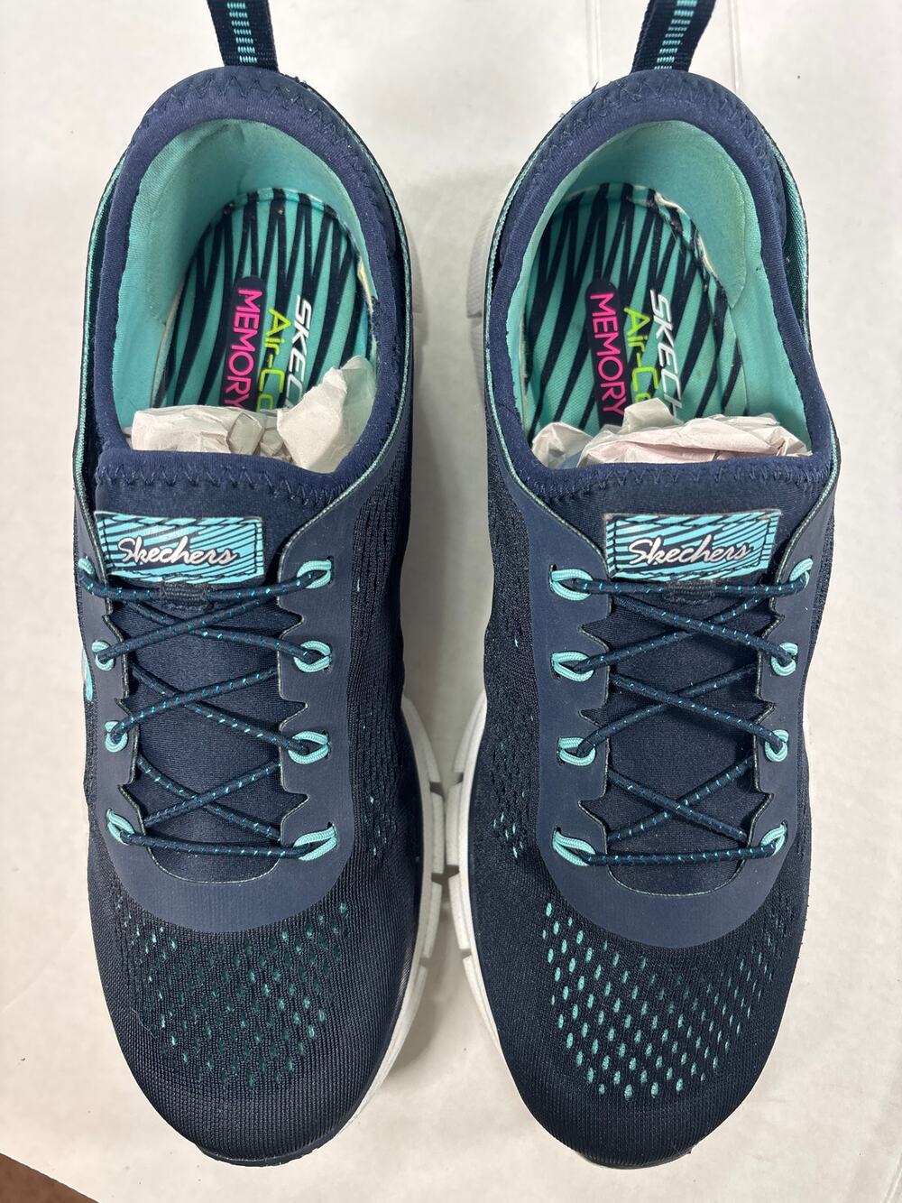 Skechers Air-Cooled Memory Foam Sneakers - Women's Size 8
